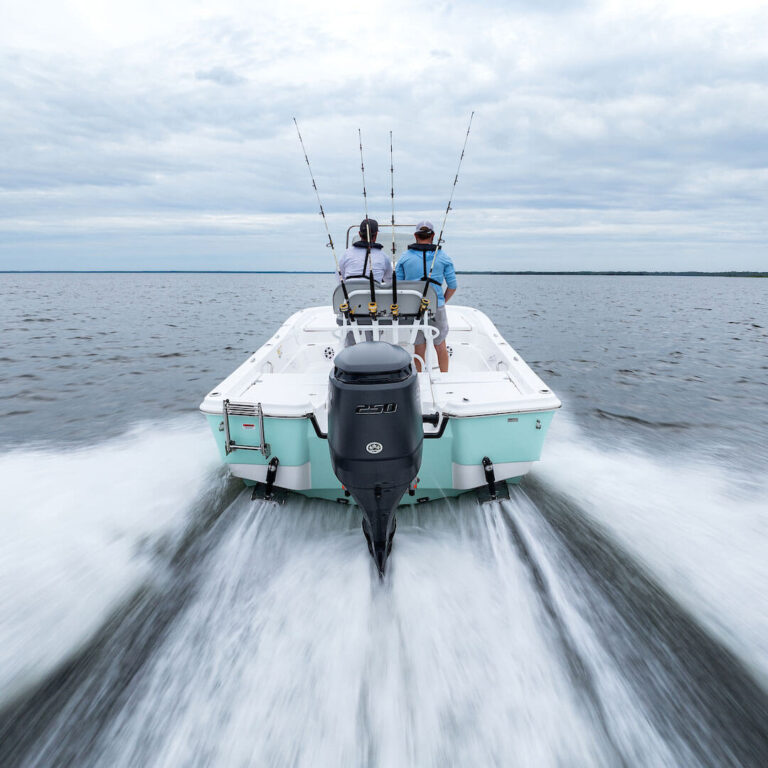 Heading out for a day of fishing.