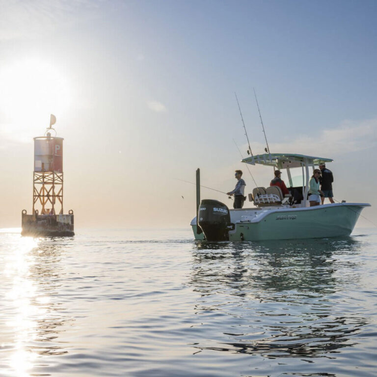 Finding that quiet place to fish with friends.