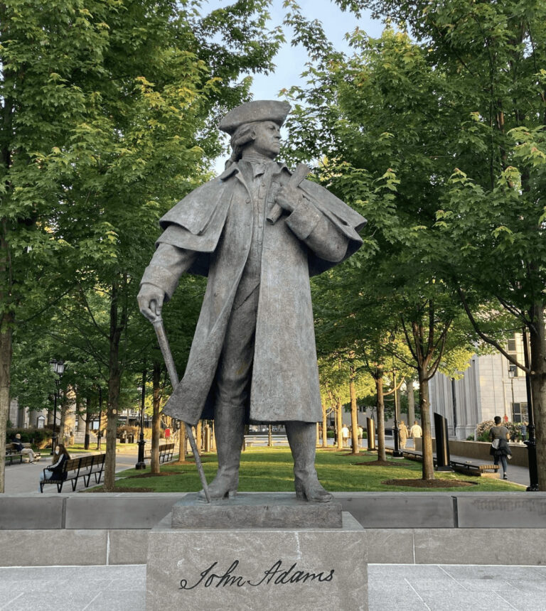 John Adams statue