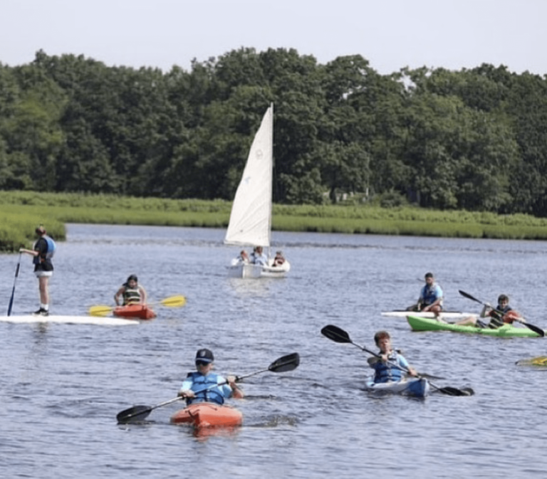 Rowing, sailing and canoeing in Quincy