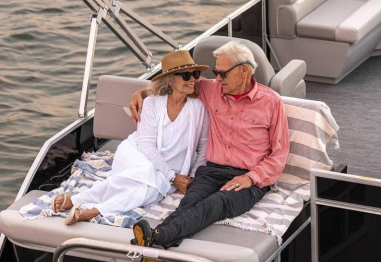 Godfrey pontoon retired relaxation 768x528